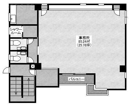 来栖ビル401 間取り図