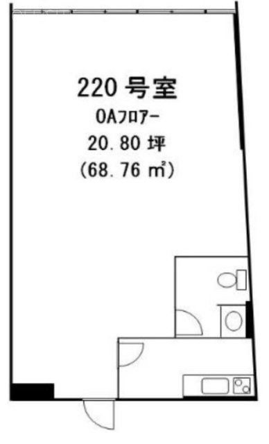 東京セントラル表参道220 間取り図