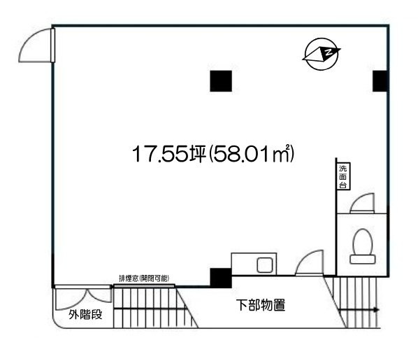 第3瑞穂ビルB03 間取り図