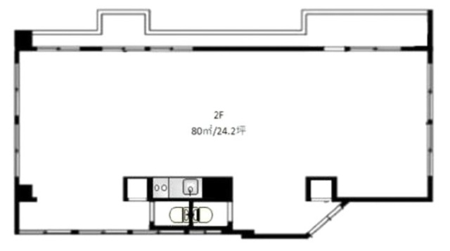 豊強ビル2F 間取り図