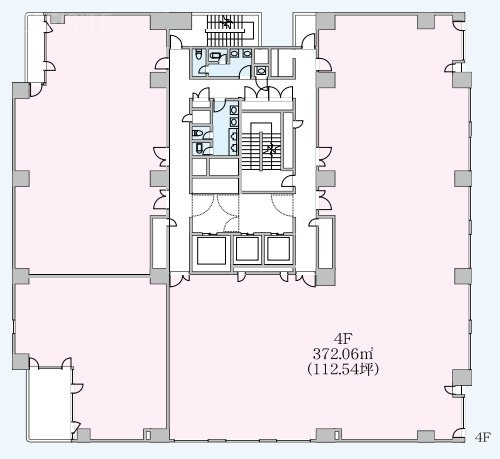 成増トーセイビル4F 間取り図