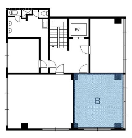 土屋ビルB 間取り図