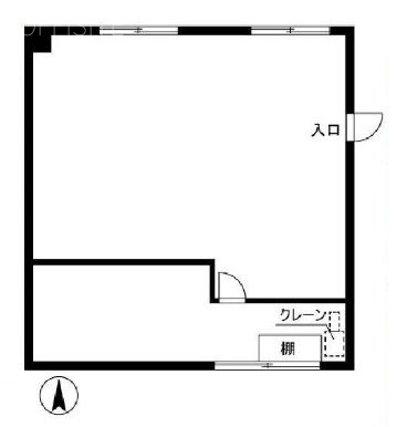 東映堂新川ビル2F 間取り図