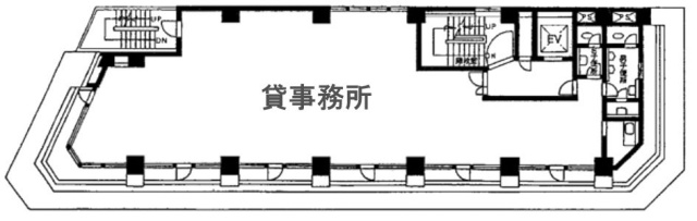 森友第1ビル5F 間取り図