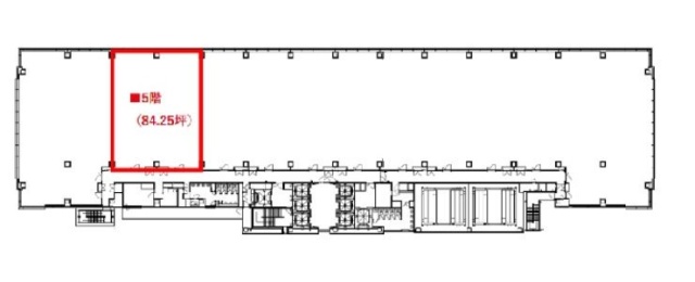 晴海センタービル5F 間取り図