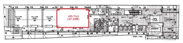 明治薬科大学剛堂会館1F 間取り図