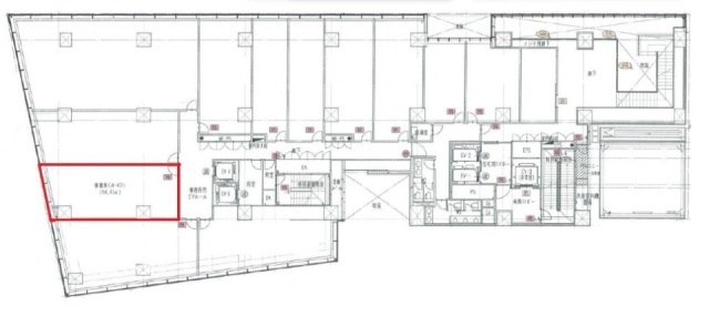 宮益坂ビルディング410 間取り図