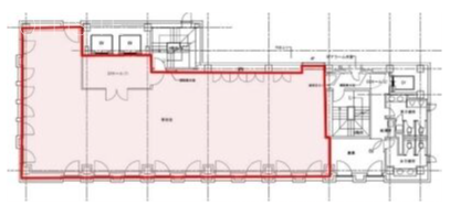 日比谷サンケイビル9F 間取り図