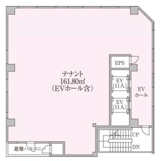 S-cube(south)3F 間取り図