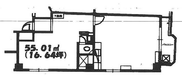 羽田ビル805 間取り図