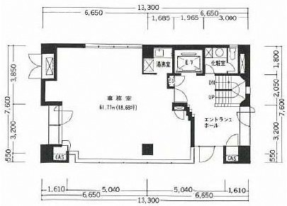 GEMINI-ONE1F 間取り図