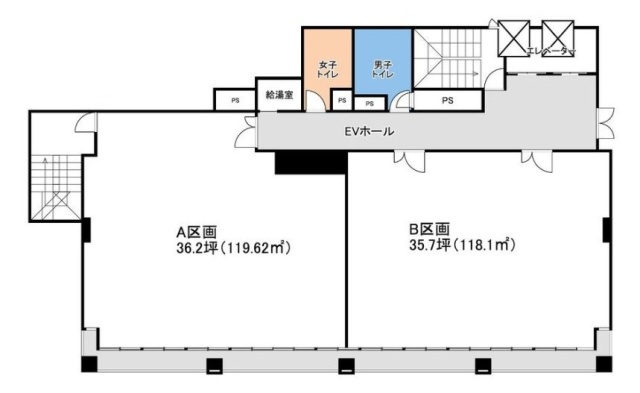 マツモト・スバルビルA 間取り図