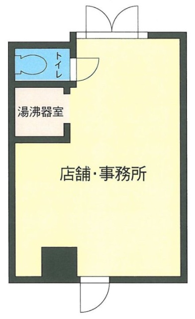 四谷曙橋ビル1F 間取り図