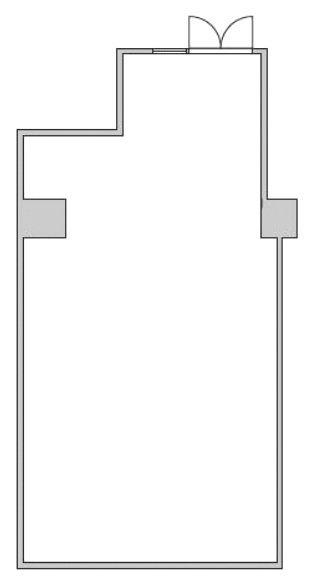 ラクラス蒲田Ⅱ1F 間取り図