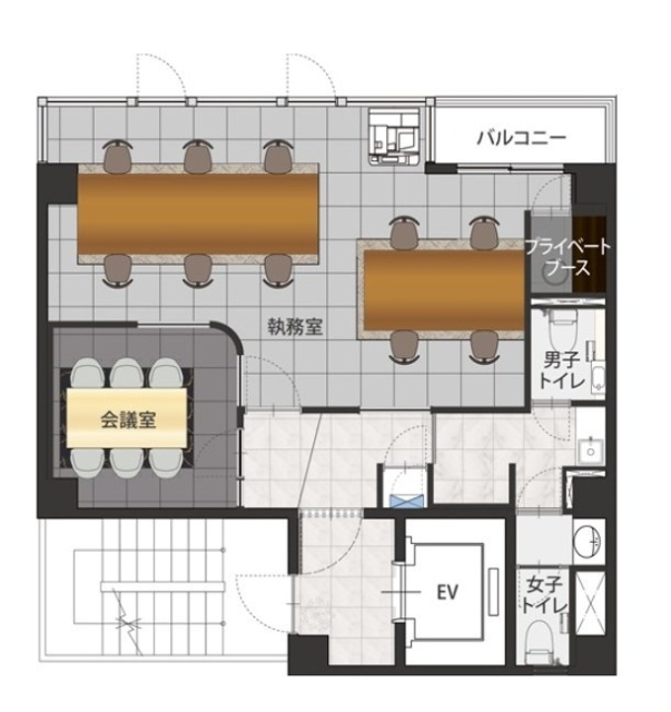 池袋東栄ビル3F 間取り図
