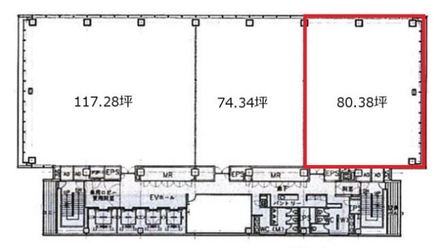 大崎ウィズタワー19F 間取り図