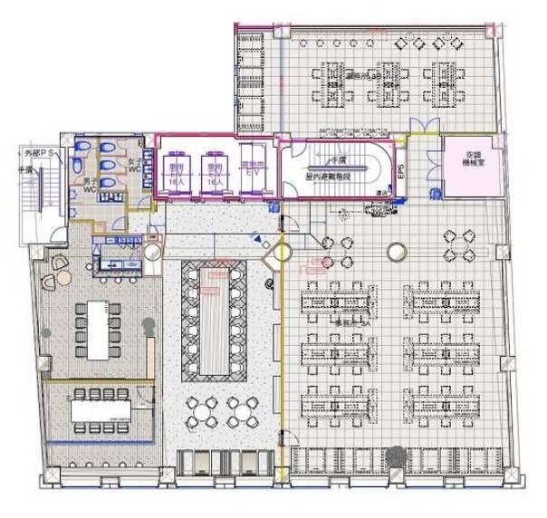 グランファースト新宿御苑3F 間取り図