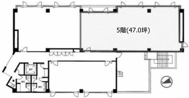 西新宿フォレストビル502 間取り図