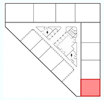 新宿第一生命ビル25F 間取り図