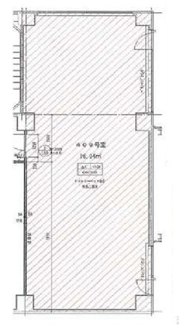 馬事畜産会館409 間取り図