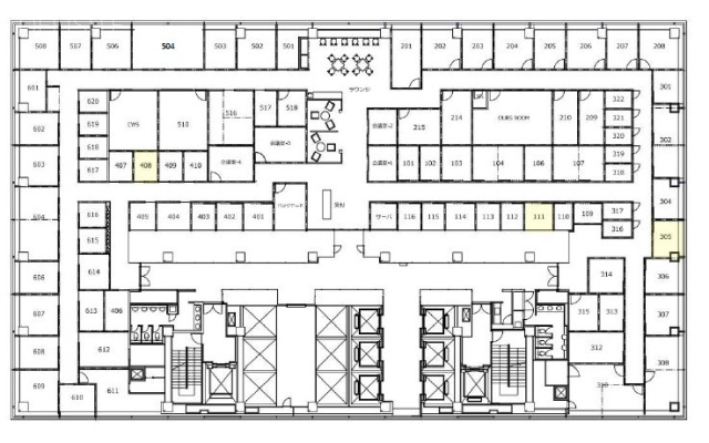 エキスパートオフィス品川111 間取り図
