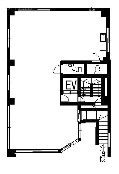 森初ビル2F 間取り図
