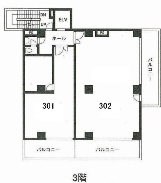 吉川ビル302 間取り図