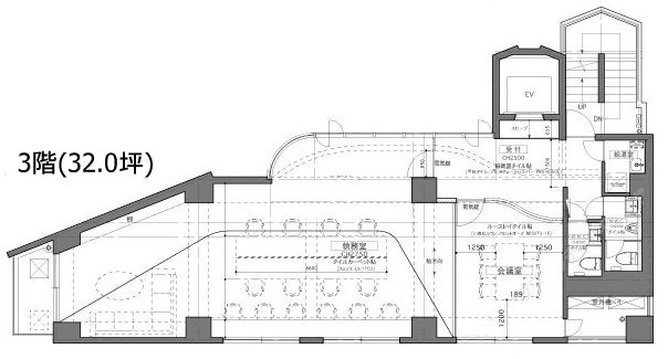 ガーデンクロス新宿御苑3F 間取り図