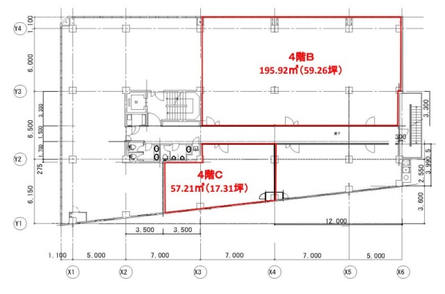 井門美竹ビルB 間取り図