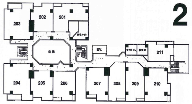 南青山SO(フロムファースト)ビル204 間取り図