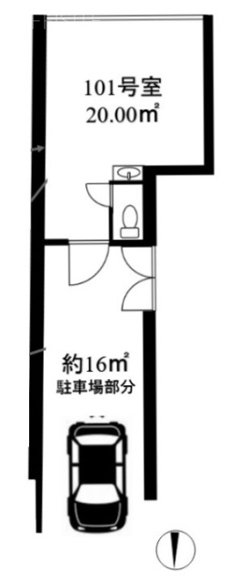 ストリームビュービル101 間取り図