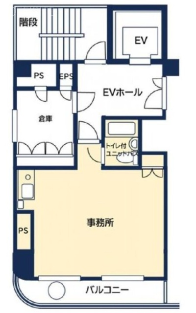飯田橋丸ビル6F 間取り図
