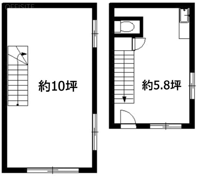 ベルビル3F~4F 間取り図