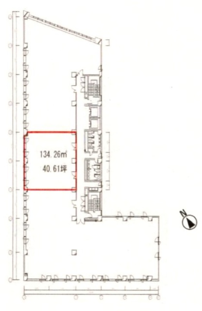 大樹生命町田ビル5F 間取り図