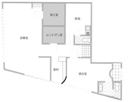 伊藤ビル1F 間取り図