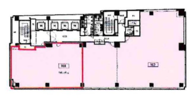 秋葉原フコク生命ビル(旧 秋葉原センタープレイスビル)901 間取り図