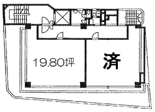 アジミックビルA 間取り図