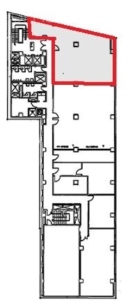 塚本素山ビル5F 間取り図