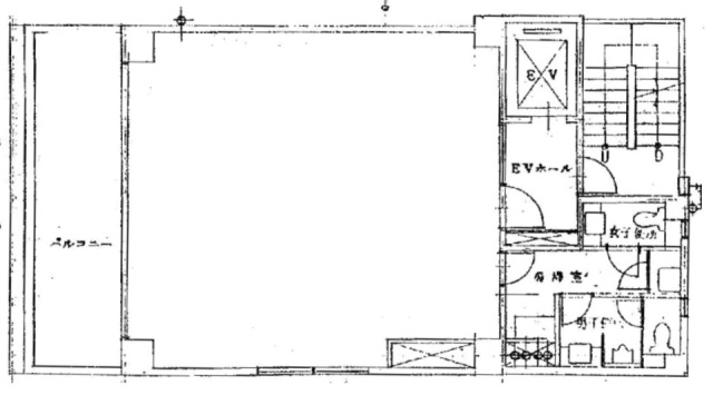イトーピア日本橋小舟町ビル7F 間取り図