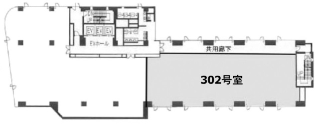 DUO西新宿302 間取り図