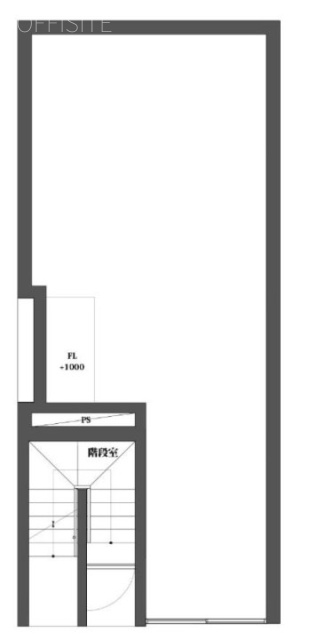 CGA新富ビル1F 間取り図
