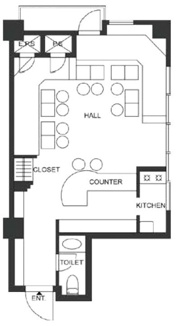 第6トーアビル5F 間取り図