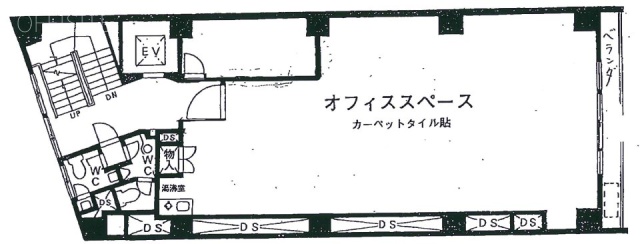 トミタビル7F 間取り図
