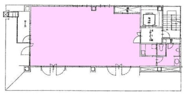 ル・グラシエルBLDG.18F 間取り図