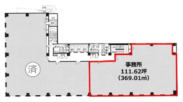 白金台ビルB 間取り図