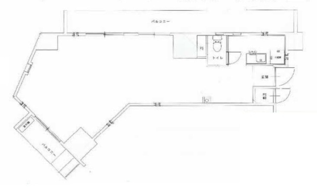 アーデル蒲田306 間取り図