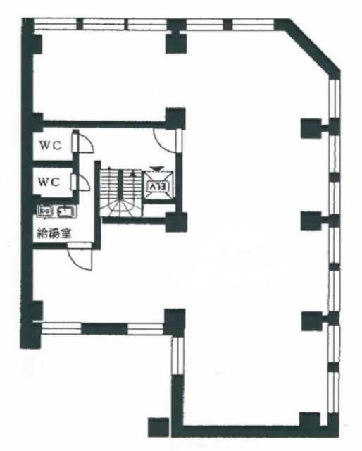 第2下川ビル701 間取り図