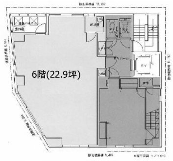 九段下SSTビル6F 間取り図