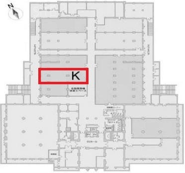 市政会館K 間取り図