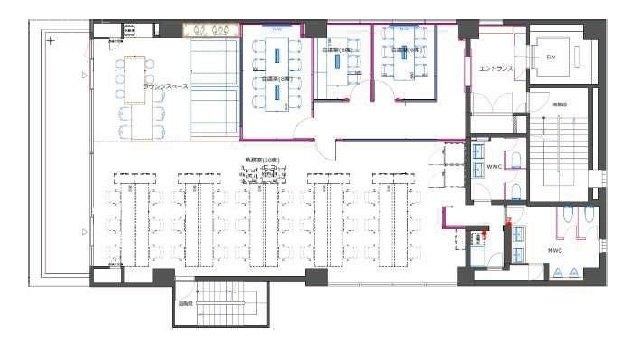 THE PORTAL IWAMOTOCHO7F 間取り図